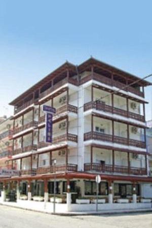 Hotel Helios Paralía Exteriör bild