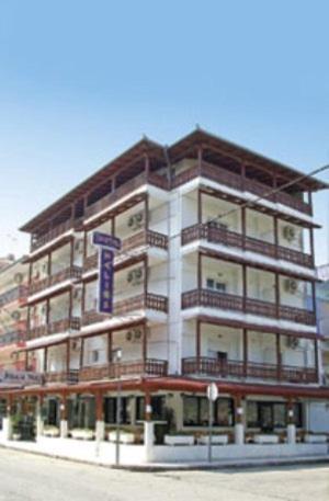 Hotel Helios Paralía Exteriör bild