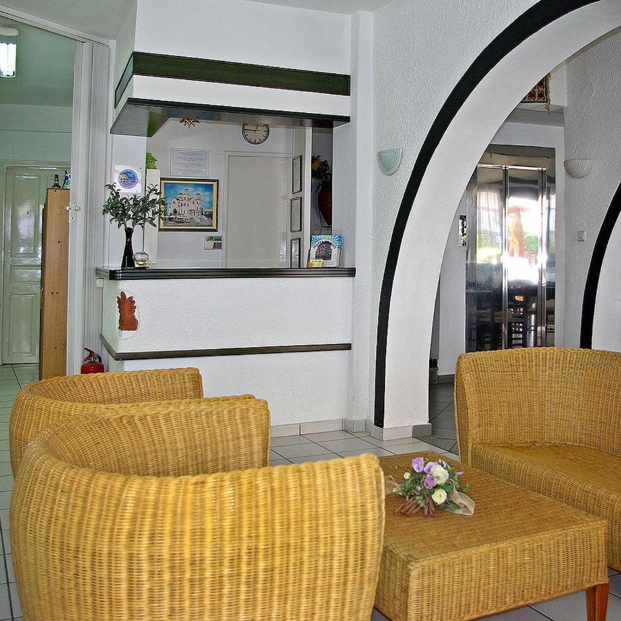 Hotel Helios Paralía Exteriör bild