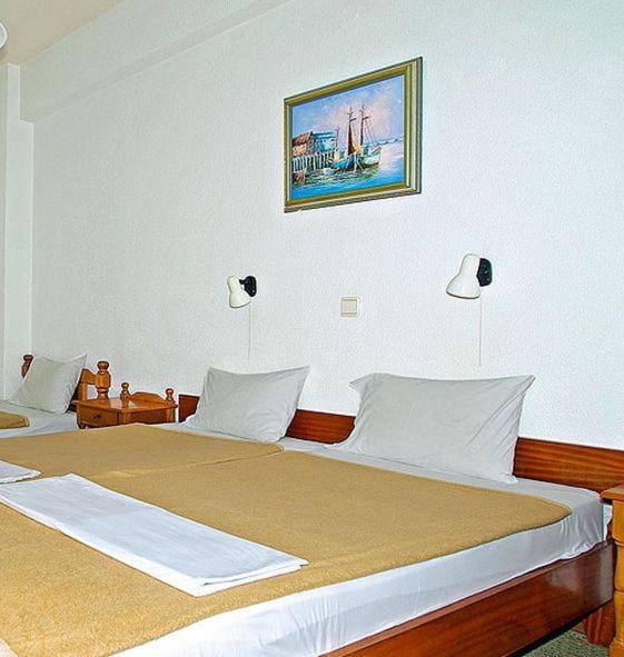 Hotel Helios Paralía Exteriör bild